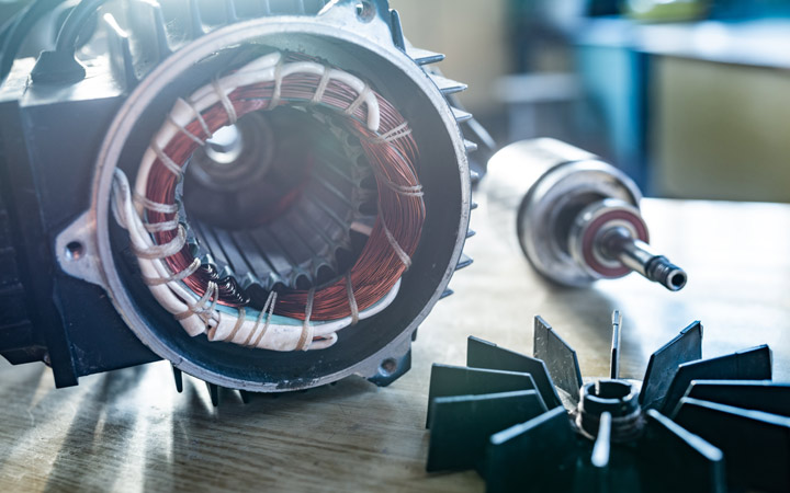 electric motor parts
